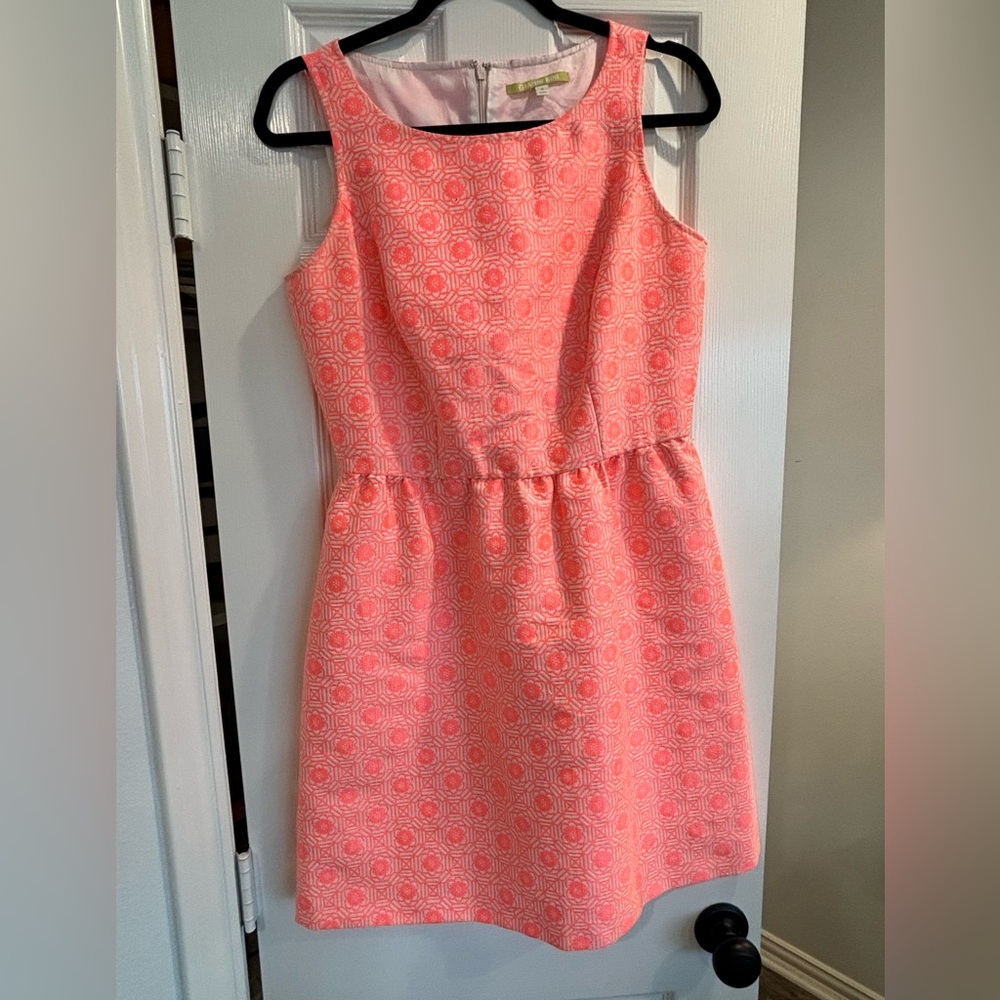 Coral summer dress